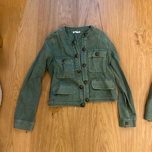 Ramy Brook Military Button-Up Jacket — Part of Matching Set